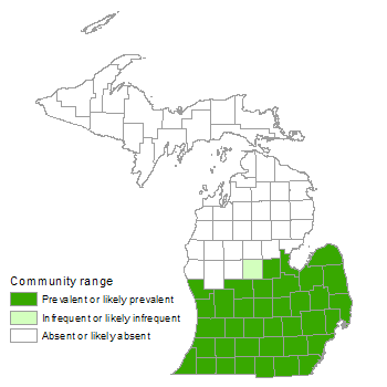 county distribution map