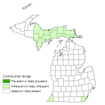 county distribution map