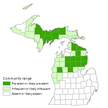 county distribution map