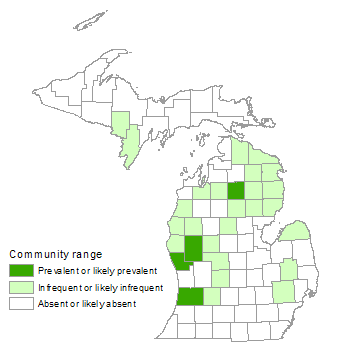 county distribution map