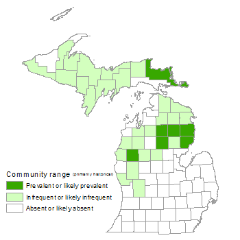 county distribution map