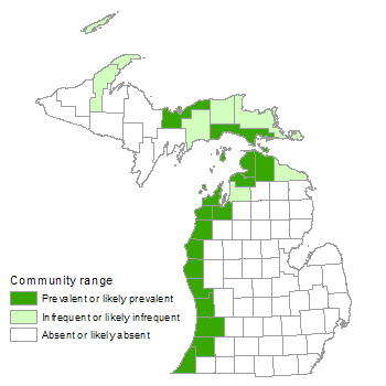 county distribution map