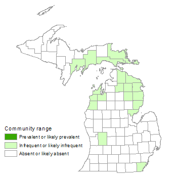 county distribution map