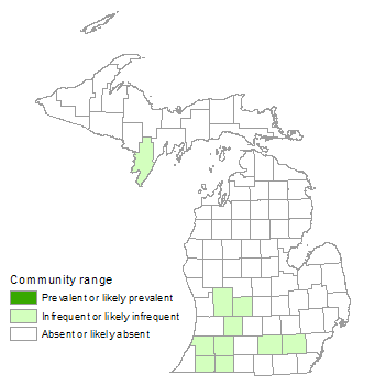 county distribution map