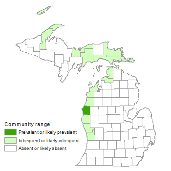 county distribution map