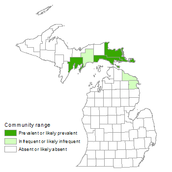 county distribution map