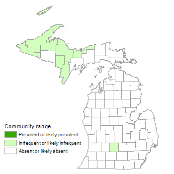 county distribution map