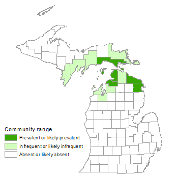 county distribution map